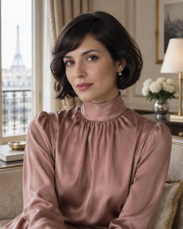 Léa, fictional provider portrait